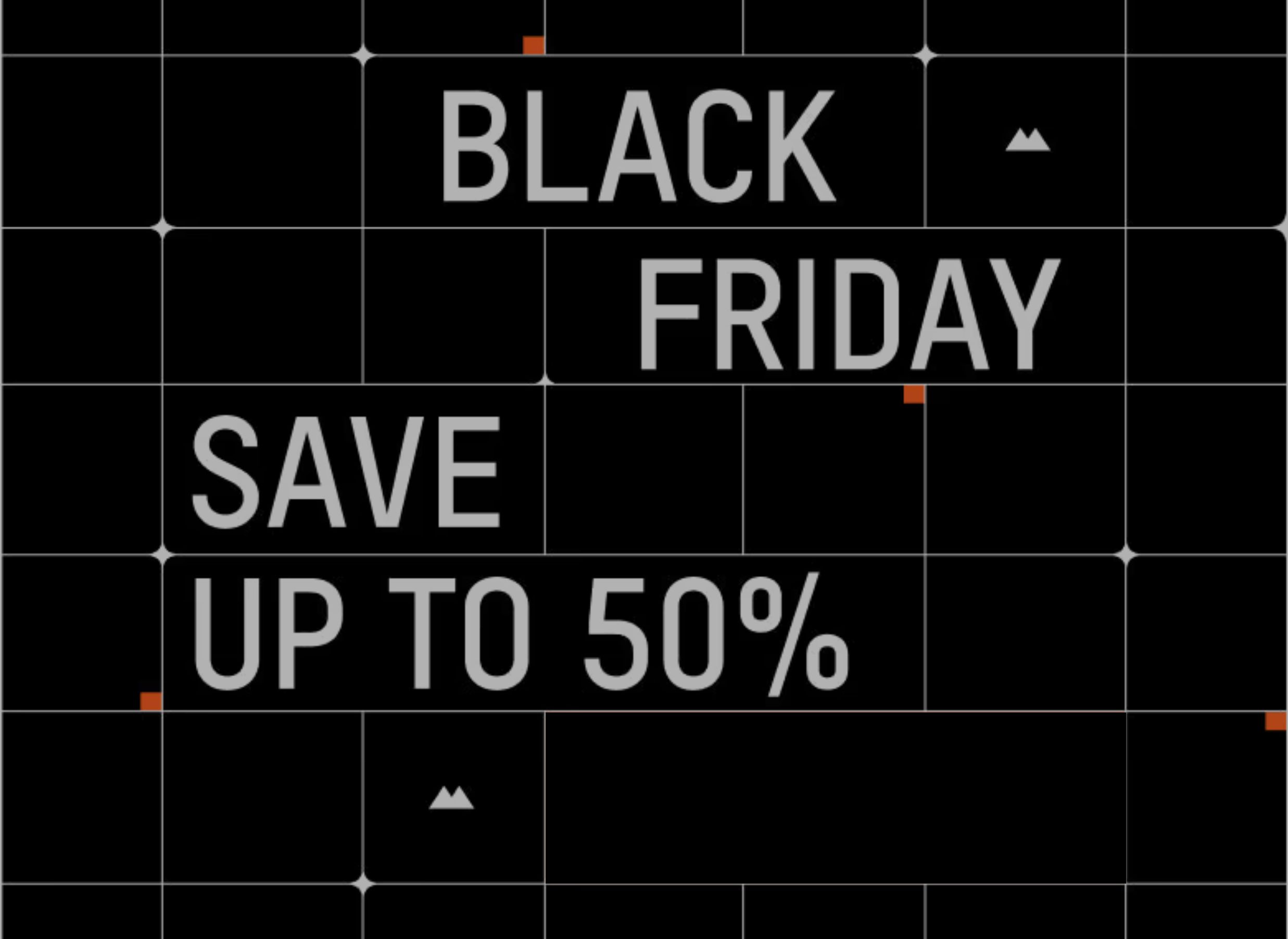 50% Off Black Friday Sale